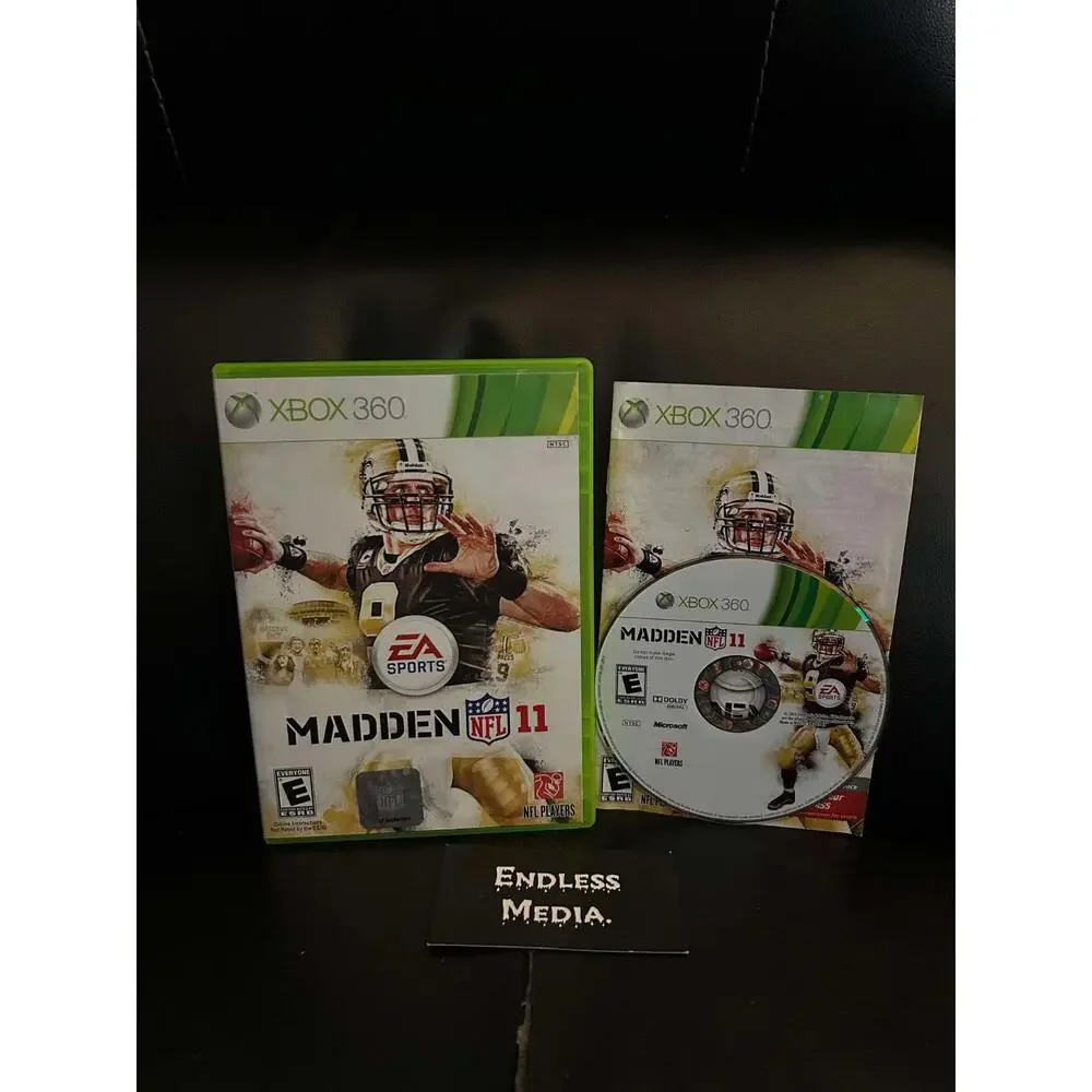 Madden NFL 11 Microsoft Xbox 360 CIB Video Game